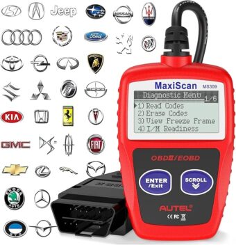 Product image of Autel OBD2 MS309 universal car fault reader